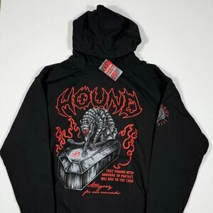 Allegory Official Merch Label 006 Berserk 'HOUND' Black Hoodie